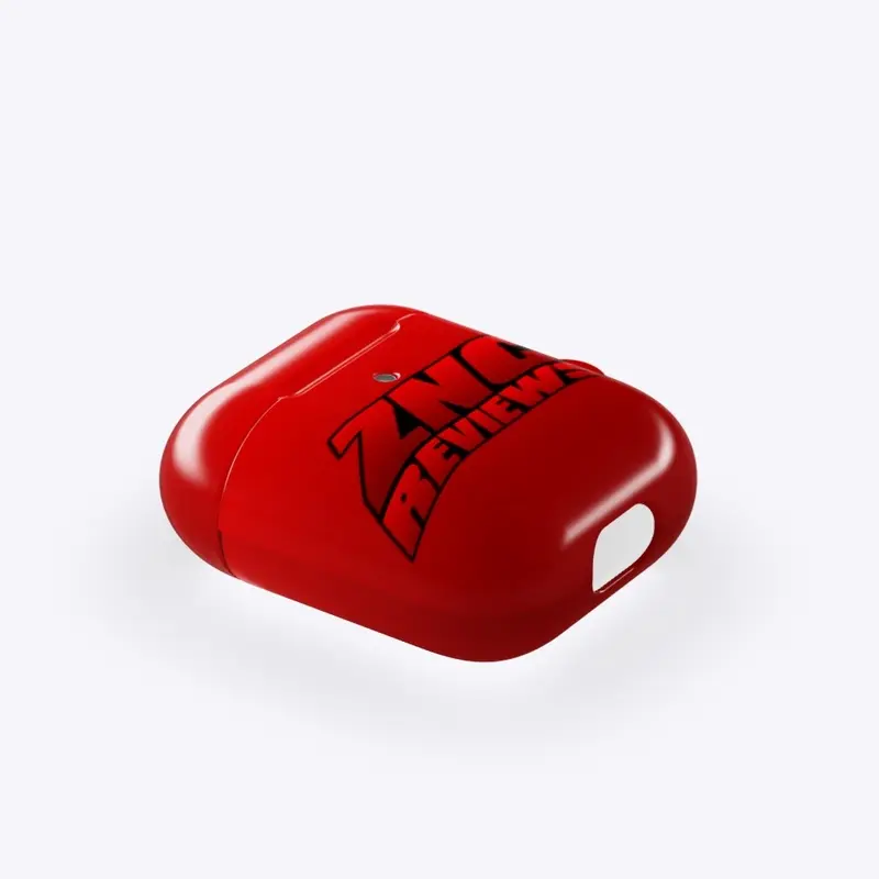 ZNC reviews red  gradient airpod case 