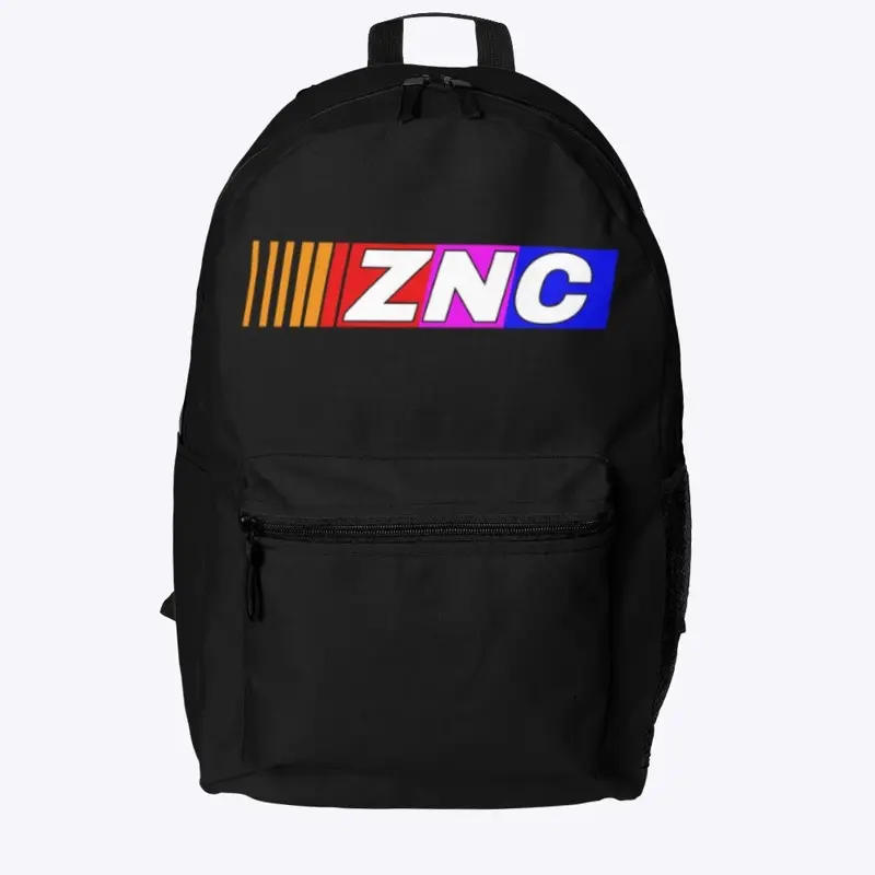 ZNC printed backpack 